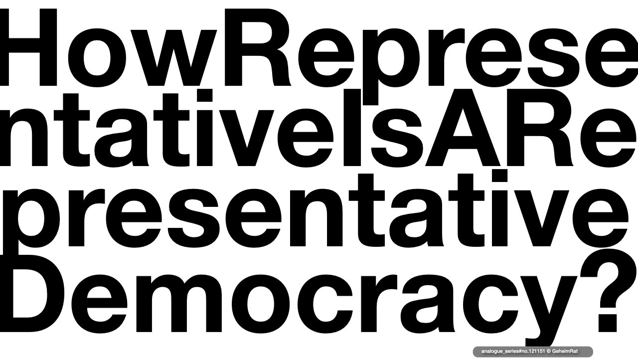 How representative is the parliament