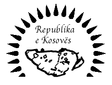 Draft seal for Kosovo